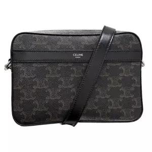 셀린느 MUST IT_[논현 더팩토리26SS 트리옹프 캔버스 카프스킨 스몰 메신저백 113942EVJ 38SI)