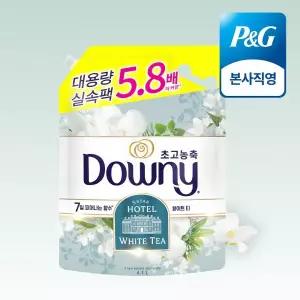 다우니 호텔 컬렉션 화이트 티 4.1L 초 섬유유연제 리필 1개 475022