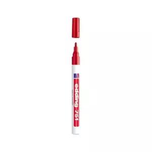 에딩펜 751 페인트마카 적색 1-2mm 유성마커펜(10개입)