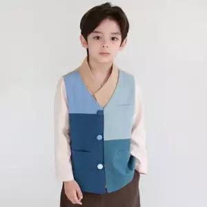 하랑한복 토리뎅이 데일리 아동 공용 생활 한복 상하의세트
