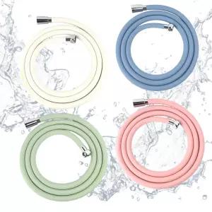 국산 PVC 샤워호스 물때 줄꼬임방지 튜브형 샤워기호스 샤워줄
