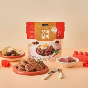 베베쿡 바르게 만든 꼬마 돈까스/함박 4개(350g x 4개) 2종 택1
