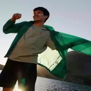 kolonsport 남성 에그라이트 후드 재킷 JWJJM26271GRE 국내정품