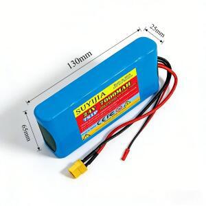 스쿠터용 7S1P 7000mAh 24V 18650 리튬 이온 배터리 팩 내장 충전기