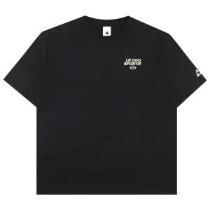 르꼬끄 유니 르프레쉬 루스터 루즈핏 반팔티셔츠 QR213LRS41BLK