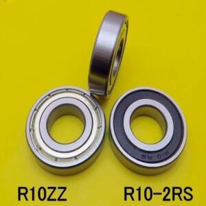 10pcs R10ZZ R10-2RS 베어링 15.875*34.925*8.731mm 인치 소형 5/8 