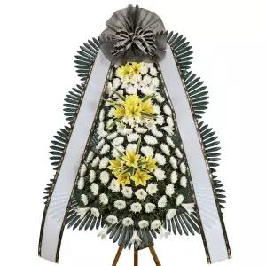 근조 기본형 장례 위로 꽃배달 3단 화환 장례식장 조화 장례식장화환