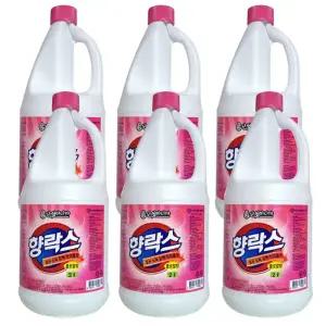 향락스 2L X 6개 살균소독 표백 화장실 욕실청소 업소용 락스 세제 찌든때 세정제