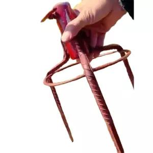 파라솔 받침대 인쇄 지지대 원목 고정대 낚시용 디자인 패션 고정 꽂이 홀딩 스탠드 땅꽂이
