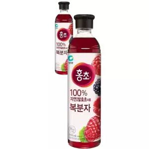 학교 블루베리 청정원 홍초 대상 복분자 900ml 수앤서21