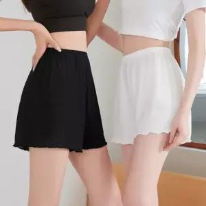 치마속바지 반바지 3부 여름쿨링 속바지 물결 홈웨어 잠옷 파자마 찰랑