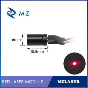 콤팩트 레드 도트 레이저 다이오드 모듈 650nm D6mm 0.5mW 1mW 3V 산업용 스팟 (포지셔닝 전문가용)