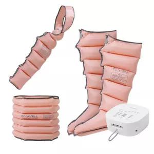 닥터웰 공기압 마사지기 안마기 6구 에어미 풀세트 DR-5600 (본체+다리+팔+허리)