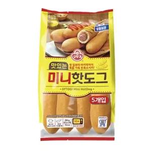오뚜기 오뚜기 맛있는 미니핫도그 5개입 250g ice H