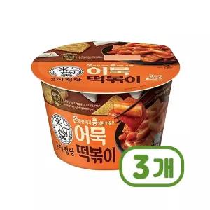 미정당 어묵떡볶이 즉석용기컵 346g x 3개