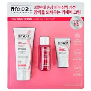 피지오겔 레드 수딩 AI 리페어 크림 100ml + 에센스 50ml + 포밍 젤 20ml