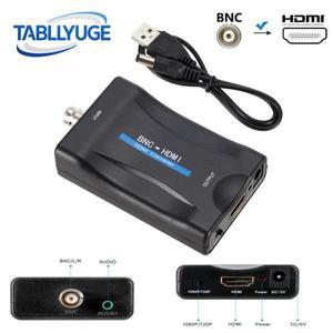 BNC-HDMI 호환 변환기 동축 어댑터 커넥터 오디오  TV/카메라/DVR/프로젝터용 /720P