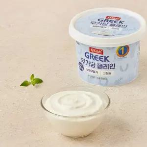 후디스 무가당 플레인 그릭요거트 400g