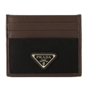 프라다 MUST IT_PRADA 26SS 스피드록 리나일론 레더 카드 홀더 2MC025 2DW3 F0002