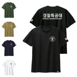SOU 특공대 라운드 반팔티셔츠