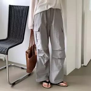 [코코블랑] 우크 파라슈트 나일론 밴딩 팬츠(숏,롱)