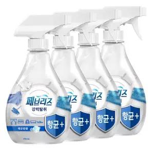 페브리즈 항균플러스 깨끗한향 370ml 4개