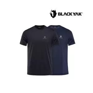 매장정품 블랙야크 남여공용 기능성 솔리드 반팔 2PACK 티셔츠 B더블라운드S 빅사이즈 1BYTSM4922 NW 18441