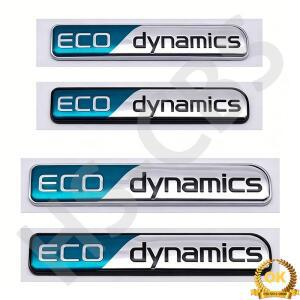 3D ABS ECO 다이나믹스 배지 스티커 ECOdynamics 자동차 리어 트렁크 바디 펜더 엠블럼 스타일링 액세서리