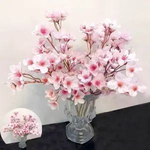 벚꽃조화 여자 벚꽃 조화 생화같은 인조 꽃 인테리어 1송이
