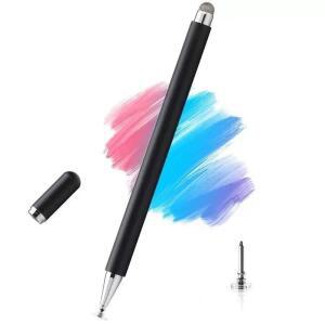 삼성 갤럭시 탭 A11+ /A11 /A9+ /A9 /A8+ /A8 유니버설 안드로이드 펜 iOS /Microsoft /Android 태블릿 및 휴대폰 모든 터치 장치(블랙)와 호환됩니다