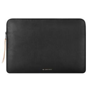 IPAD AIR 13인치 M4 2026 PRO M5 매직 키보드 및 연필 홀더와 호환되는 편안한 태블릿 슬리브 - PU 가죽 가방 슬림 보호 커버 케이스 블랙