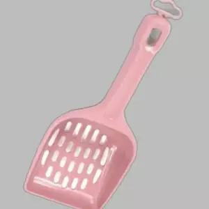 고양이 화장실 모래삽 핑크 1P 청소 고리 스쿱 똥삽