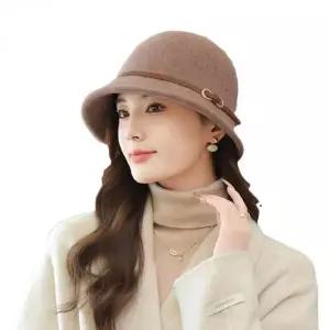 [하프클럽/]여성 모자 정장 중년 클로슈햇 벙거지햇