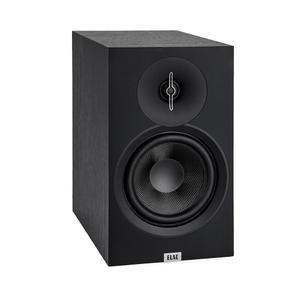 ELAC 데뷔 3.0 DB63-BK 책장 스피커, 블랙 애쉬(페어) - 1 u201D 알루미늄 돔 트위터 및 6.5 아라미드 섬유 우퍼 양방향 베이스 리플렉스 42Hz ~ 38KHz 응답