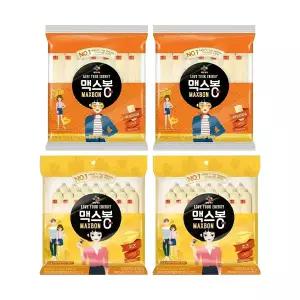 CJ 맥스봉 오리지널 525g(35g, 15입), 2개 + 맥스봉 치즈 525g(35g, 15입), 2개