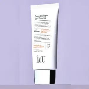 끈적임눈시림없는 콜라겐 선 에센스 크림 백탁 자외선 차단 주름 개선 제품 50ML