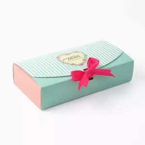 선물상자 민트 10p세트 컬러 미니 23cmx11.5cmx5cm