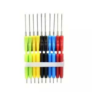10개입 범용 IC 칩 클램프 SOP SOIC TSSOP TSOP SSOP MSOP PLCC QFP TQFP LQFP SMD 핀 클립 DIP 로직
