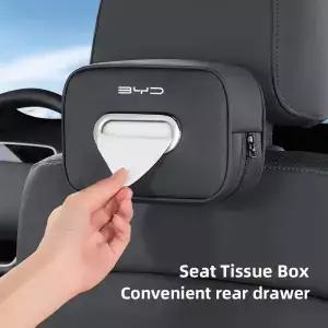 대용량 차량용 티슈 박스 클린엑스 수납 가방 액세서리 BYD Tang E6 F3 Atto3 Yuan Plus Song Max F0 G3 I3