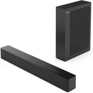 무선 서브우퍼 돌비 오디오 DTS 가상 X HDMI ARC 블루투스 5.3 리모컨 6 EQ 모드가 포함된 Hisense HS2100