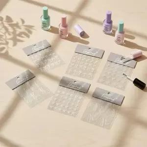 [하프클럽/]네일 스텐실스티커 스톤 파츠 가이드라인스티커 네일스텐실 네