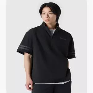 르꼬끄 QQ223SJK63_BLK0 유니 웨이브 선데이 에어닷 루즈핏 반팔 아노락 - 블랙 6