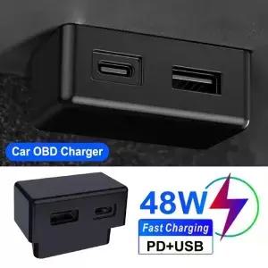 OBD 플러그 테슬라 자동차 충전 어댑터 모델 3 Y X S 분배기 충전기