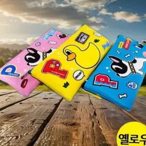 아이윌팬시 팬콧 플랫필통 팝덕 옐로우
