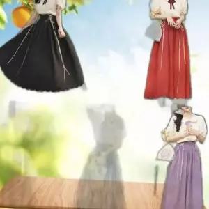 교복몰 유럽풍 프랑스 반팔 코스프레 전통의상 세트