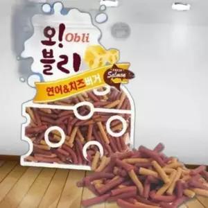 오블리 연어n치즈버거100g