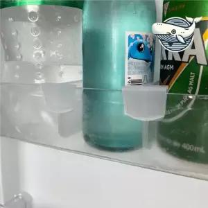 냉장고 선반 정리 클립 4개 세트 용기 분리 냉장고칸막이 냉장고고정클립 냉장고수납가드