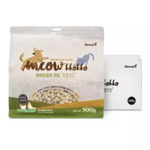 미아오꼬꼬 큐브 치킨 500g 동결건조 첨가물제로간식
