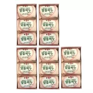 샤워비누 체리블라썸향 3개입 X 알뜰비누 140gx 5개