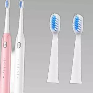 덴탈클린 전동칫솔 교체용 칫솔모 2개 칫솔별도 블루